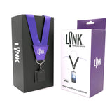 Amethyst Purple Lanyard