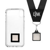 Link Lanyards Clear Case Showing Magnet