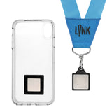 Link Lanyards Clear Case Showing Magnet