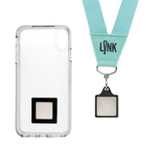 Link Lanyards Clear Case Showing Magnet